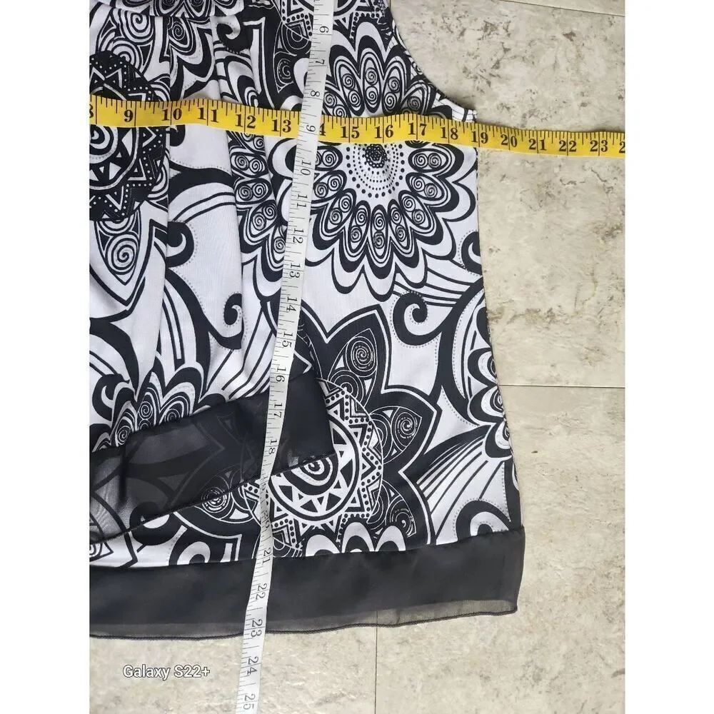 F41 Keren Hart sleeveless flowy blouse - Picture 10 of 10